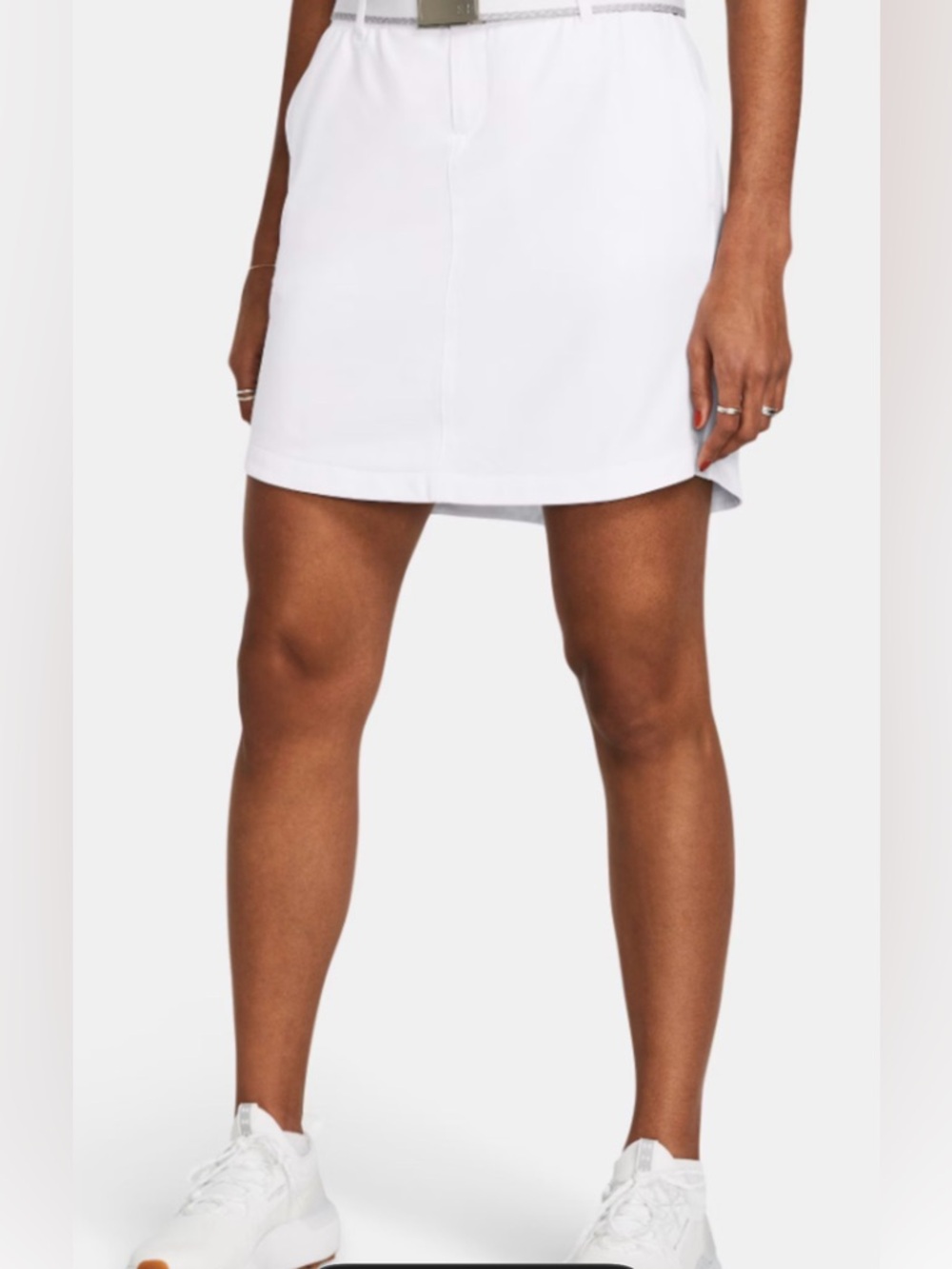 Under Armour White Golf Skort